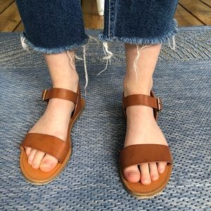 Brown sandals